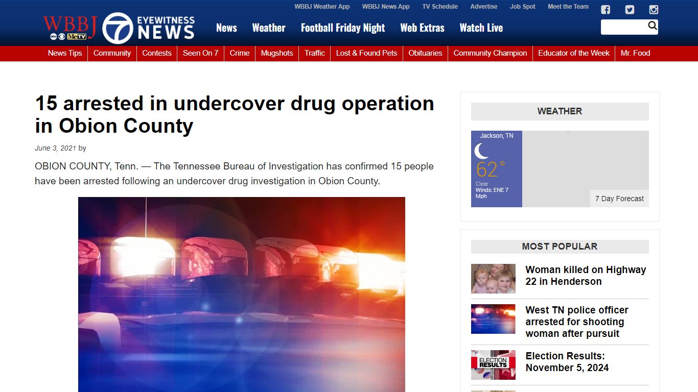 15 arrested in undercover drug operation in Obion County